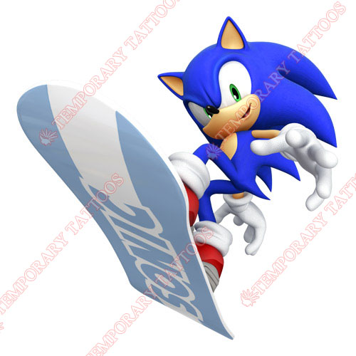 Sonic the Hedgehog Customize Temporary Tattoos Stickers NO.5308